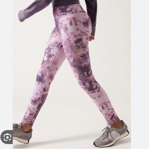Athleta Girl Chit Chat high rise printed tight size XXL youth/sm women NWT